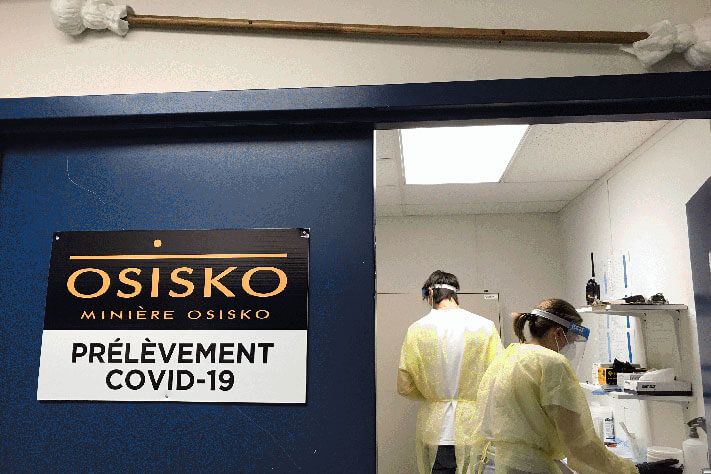 OSISKO MINING AND THE CREE NATION GOVERNMENT: TOGETHER IN THE MANAGEMENT OF THE COVID-19 AT WINDFALL SITE